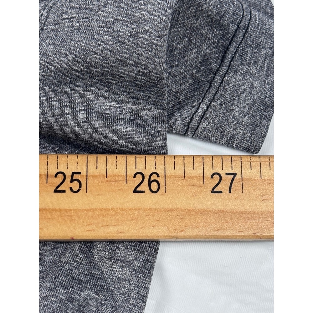 5.11 Tactical Mens XL Grey Black Colorblock Short Sleeve Snap Polo Shirt - Picture 10 of 11